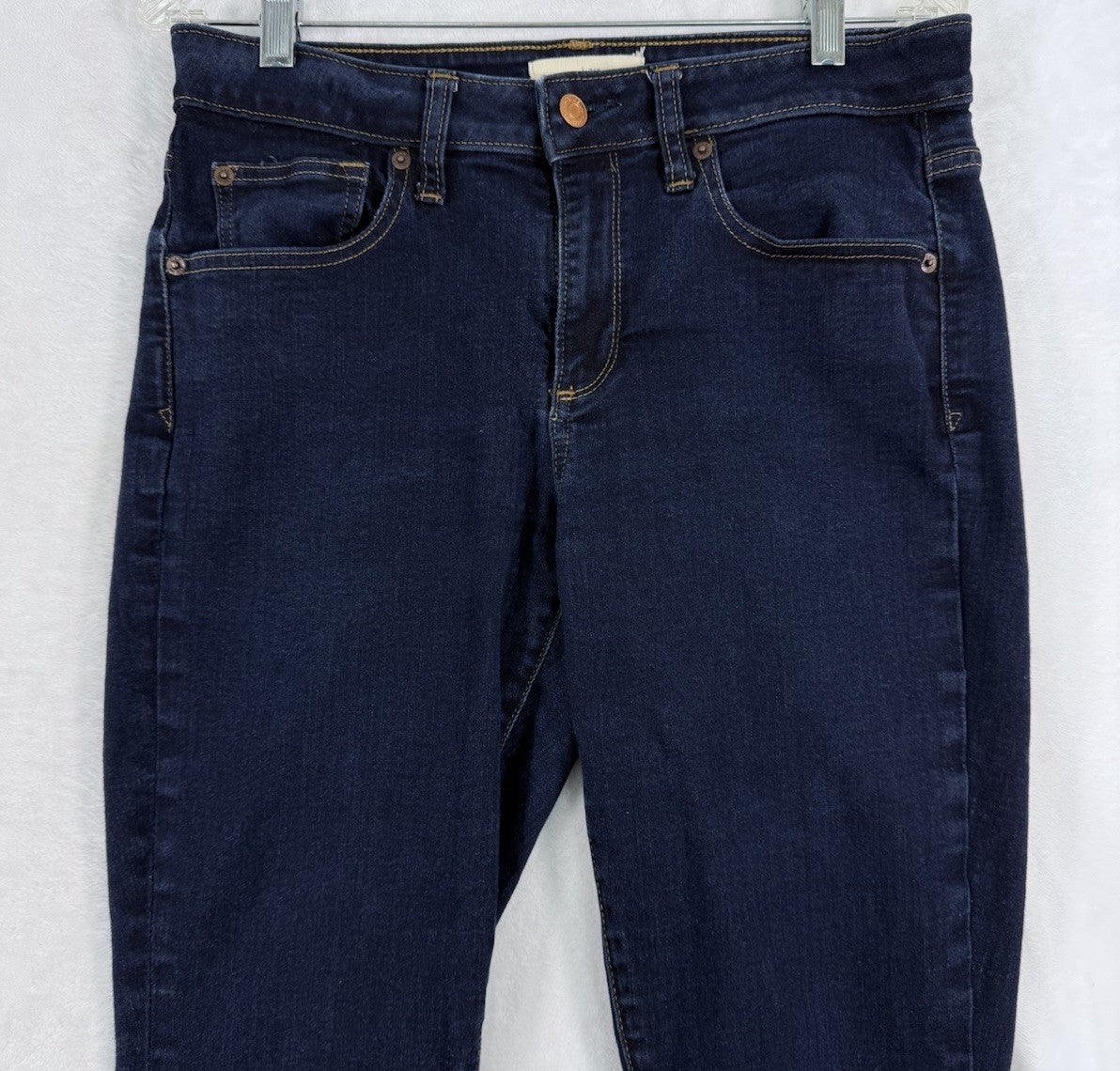 Gap Jeans Womens 31 1969 Curvy True Skinny Dark Blue 31R