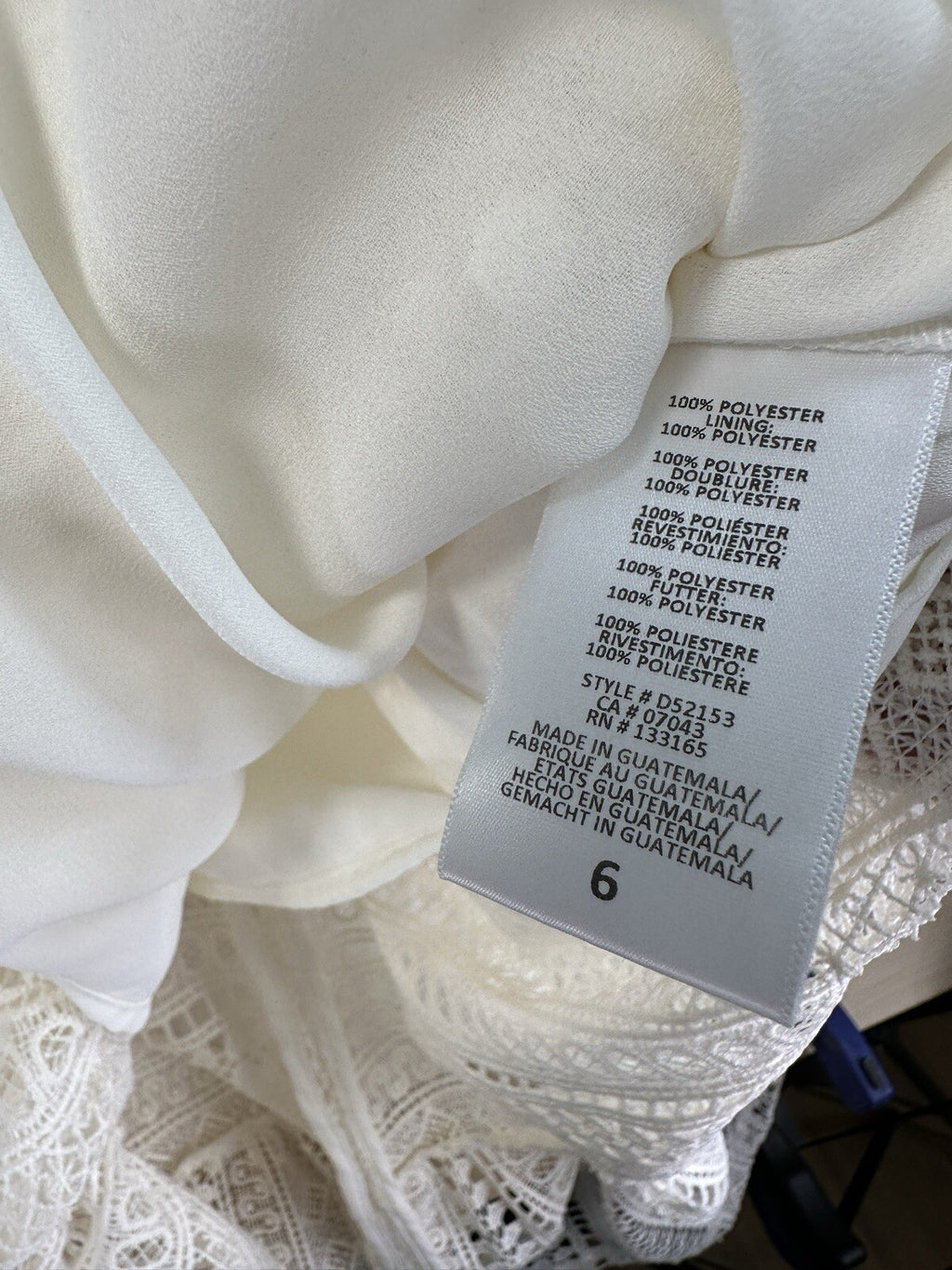 Eri Ali Lilou Trumpet Dress 6 Ivory White Wedding Boho Sleeveless Maxi *FlawRead